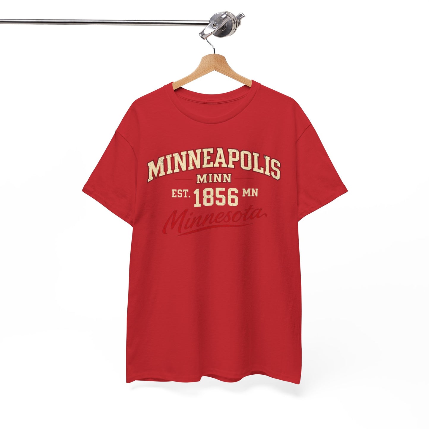 Minneapolis Minnesota 1856 Vintage Graphic Tee