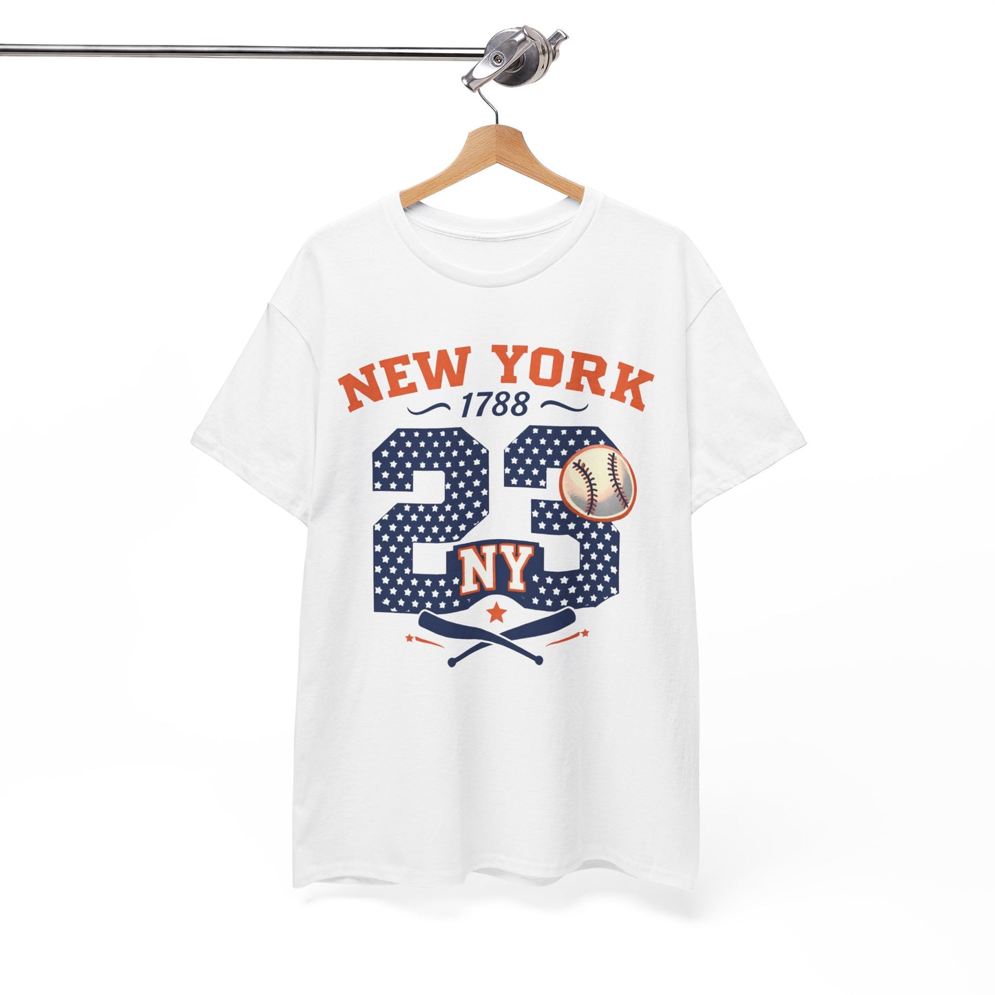 Baseball New York 23 T-Shirt — Retro NY Baseball Tee