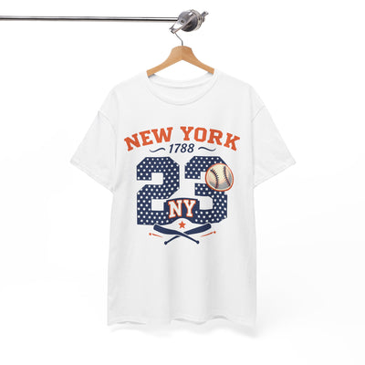 Baseball New York 23 T-Shirt — Retro NY Baseball Tee – nfl fan apparel, sportswear style, image 1.0