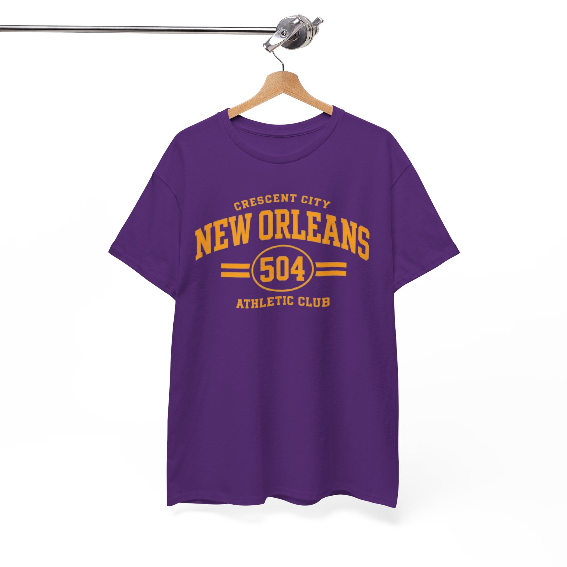 White Smoke New Orleans 504 Athletic Club T-Shirt