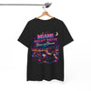 White Smoke Miami Nights Drive and Dream Graphic T-Shirt – Neon City Oversized Streetwear Tee