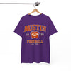 White Smoke Austin Football Graphic Tee – Vintage Collegiate Football Shirt
