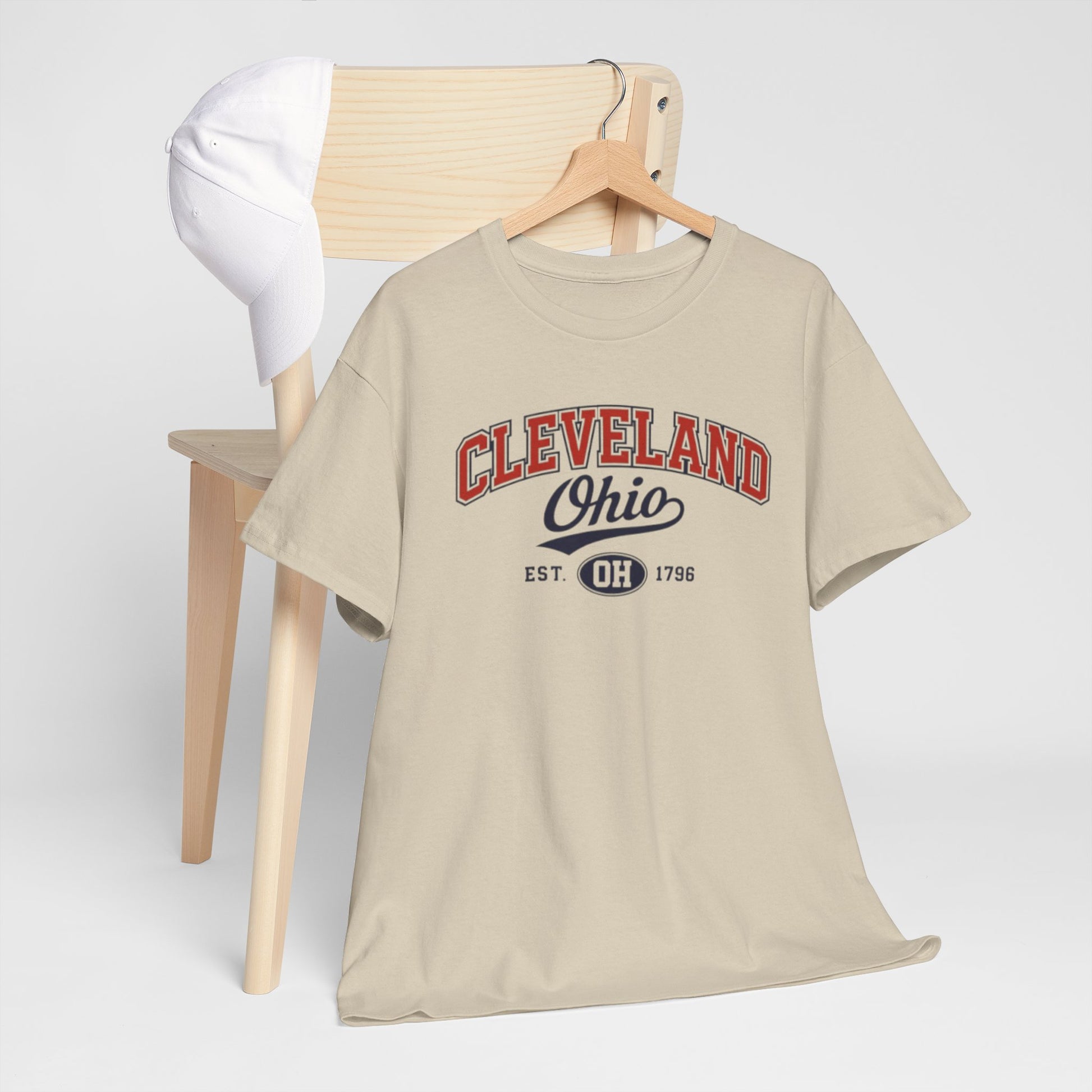 Cleveland Ohio Vintage Athletic T-Shirt — Retro City  Tee streetwear fashion product image 7