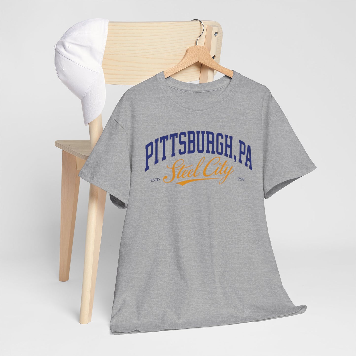 Pittsburgh, PA Steel City T‑Shirt — Retro City Urban graphic Tee