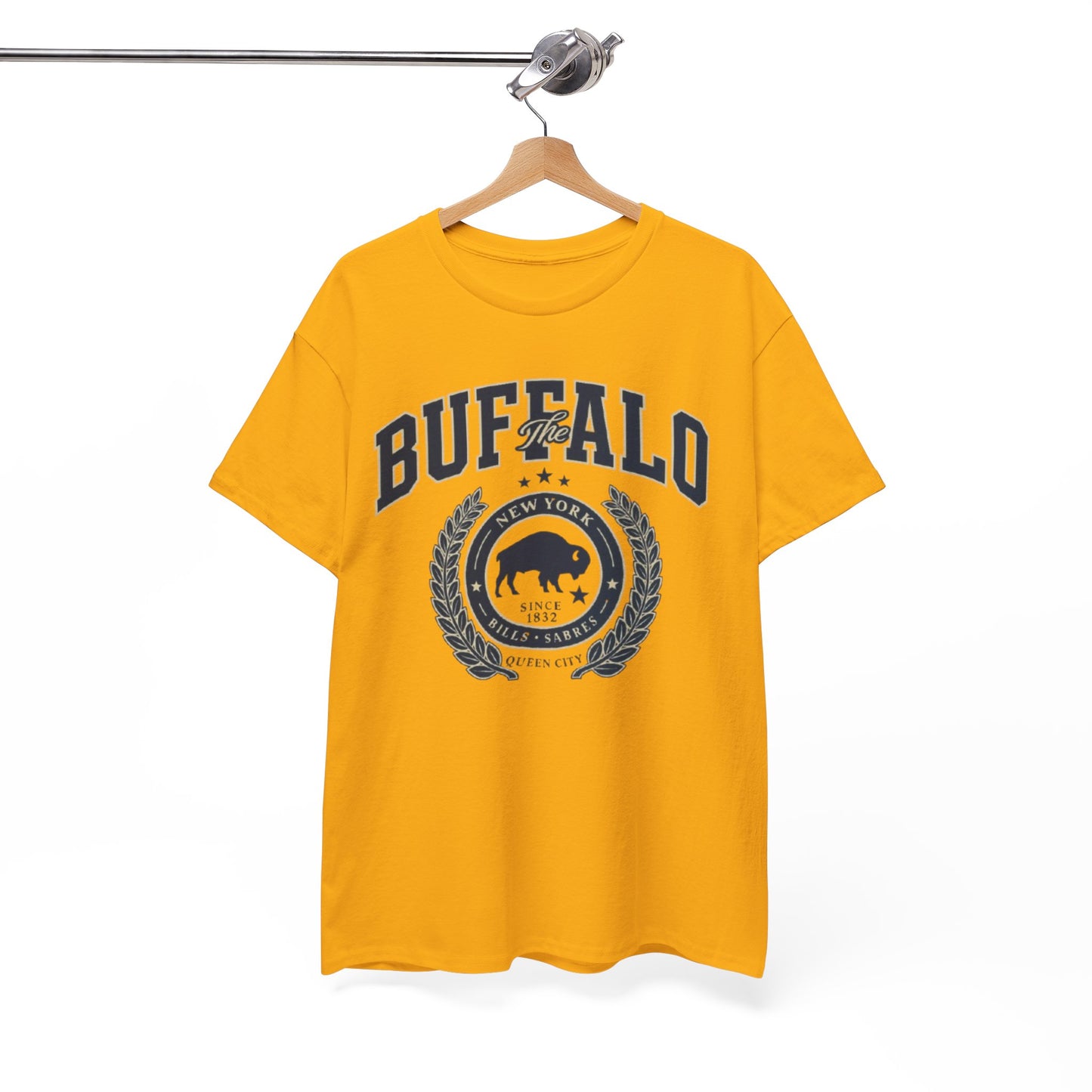 Buffalo Crest Tee – Vintage Buffalo Logo T-Shirt