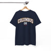 White Smoke Columbus OH Retro Arch T‑Shirt — Vintage City Tee