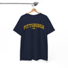 Pittsburgh PA Arch Tee Vintage college-style lettering T-Shirt
