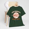 Lavender San Francisco Baseball Champs Tee — California Vintage Baseball Graphic T-Shirt
