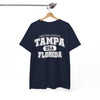 White Smoke Tampa Florida USA Retro Athletic T-Shirt