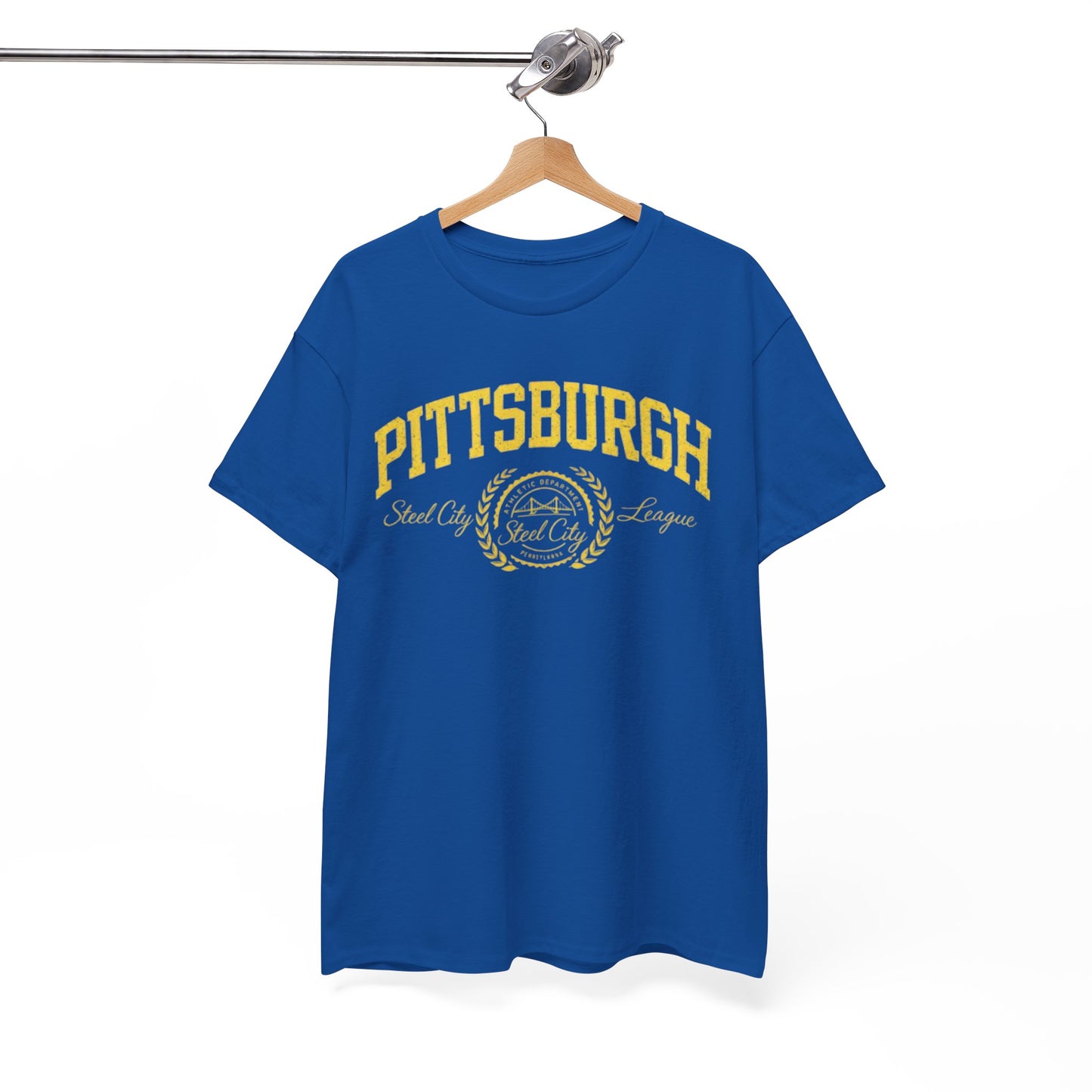 Pittsburgh Vintage Seal Tee Retro athletic and varsity layouts T-Shirt