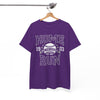 White Smoke Home Run Baseball Tee — Vintage New York Baseball Graphic Shirt