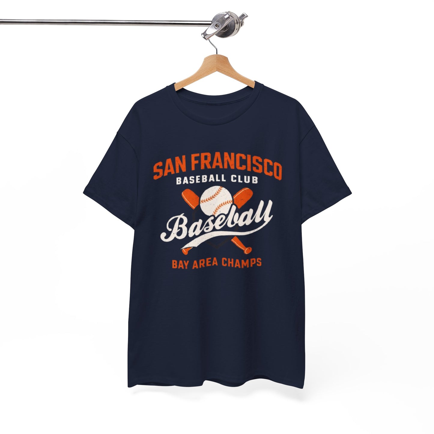 San Francisco Baseball Club Tee — "Bay Area Champs" Vintage Baseball T-Shirt