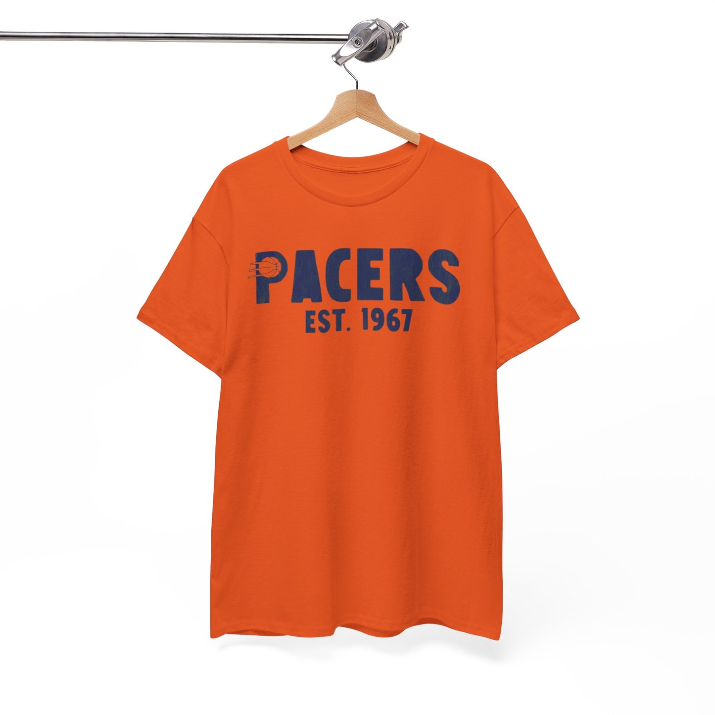 White Smoke Pacers Est. 1967 Vintage Basketball T-Shirt