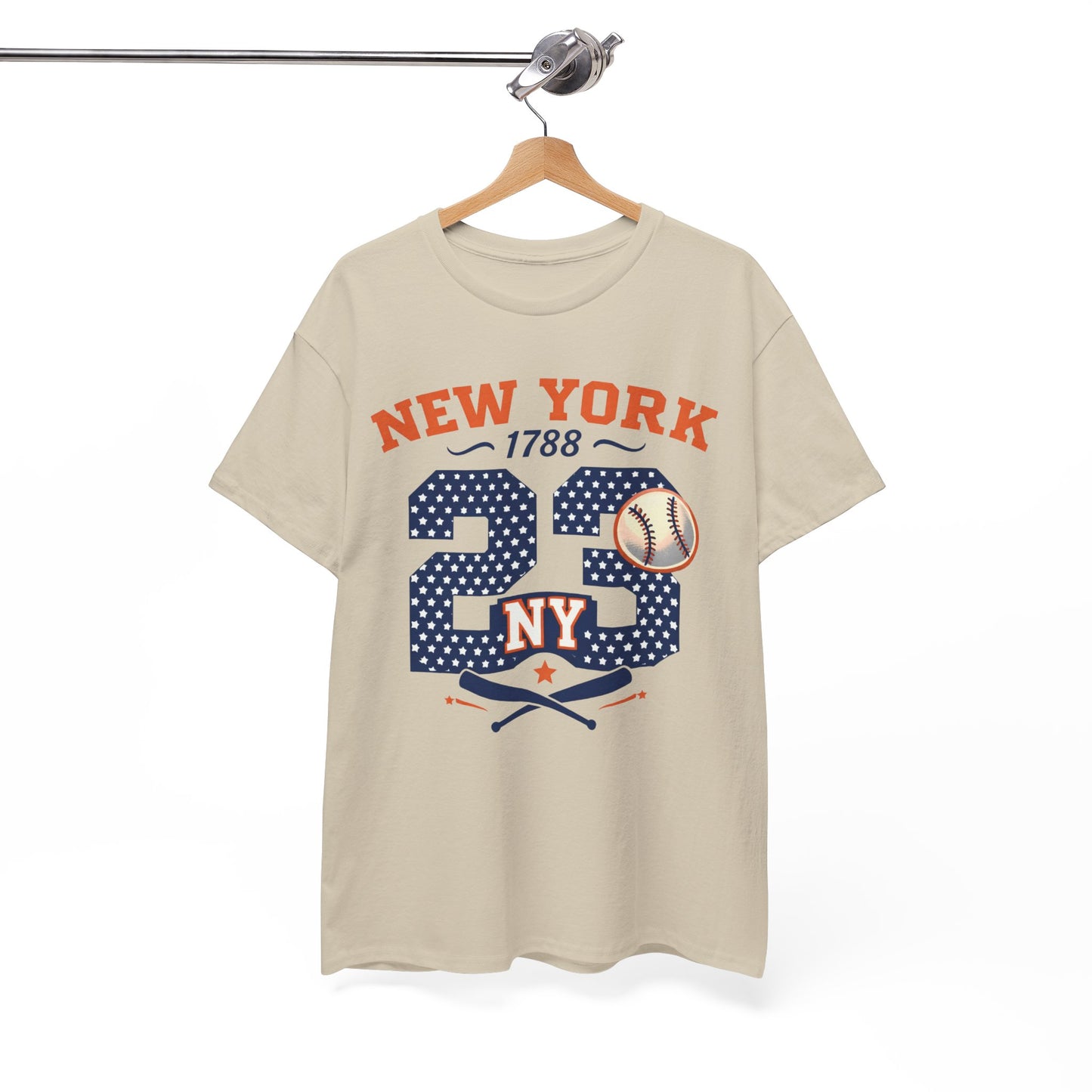 Baseball New York 23 T-Shirt — Retro NY Baseball Tee