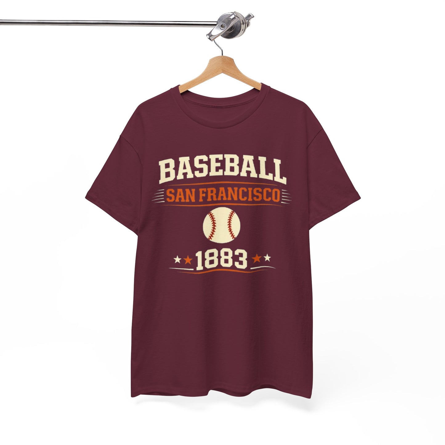San Francisco Baseball 1883 Tee vintage-style baseball shirt