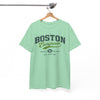 White Smoke Boston Evergreen T-Shirt — Vintage Athletic City Tee