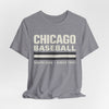 Lavender Chicago Baseball Tee — South Side Since 1901