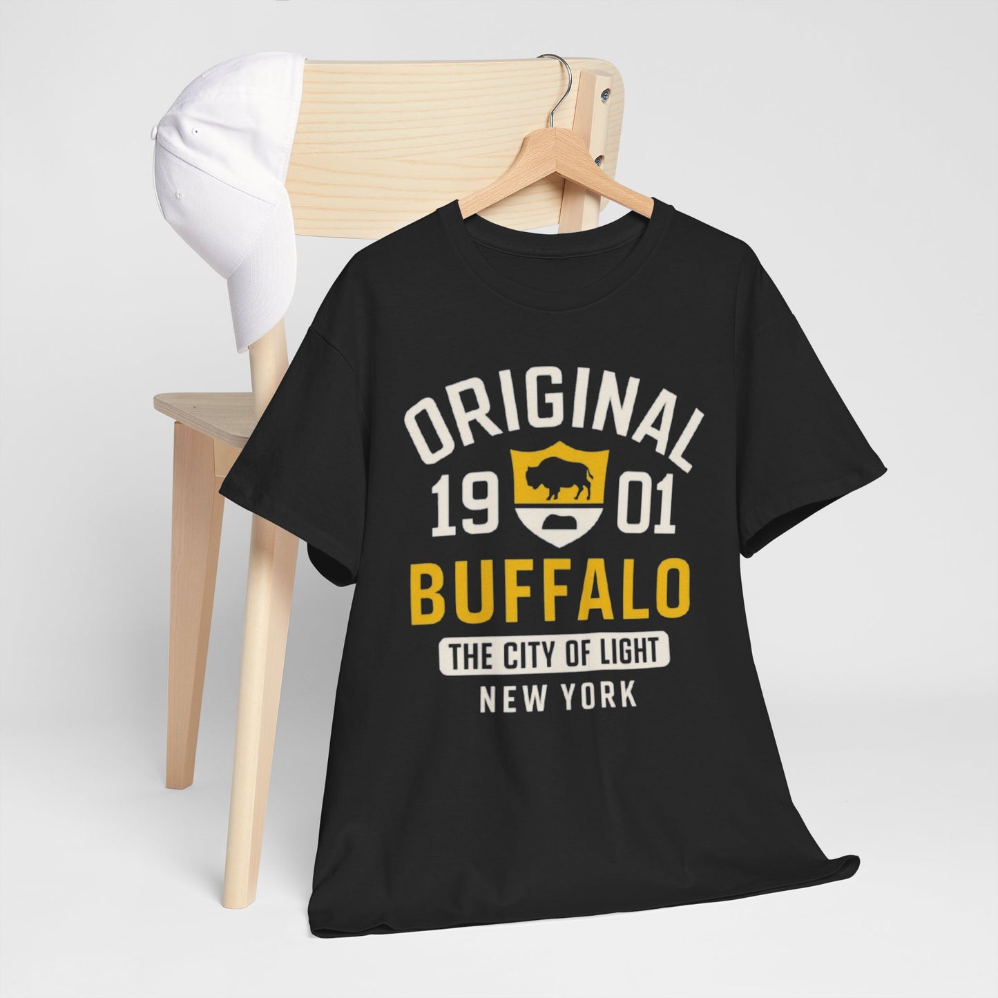 Original 1901 Buffalo T-Shirt — The City of Light, New York Tee