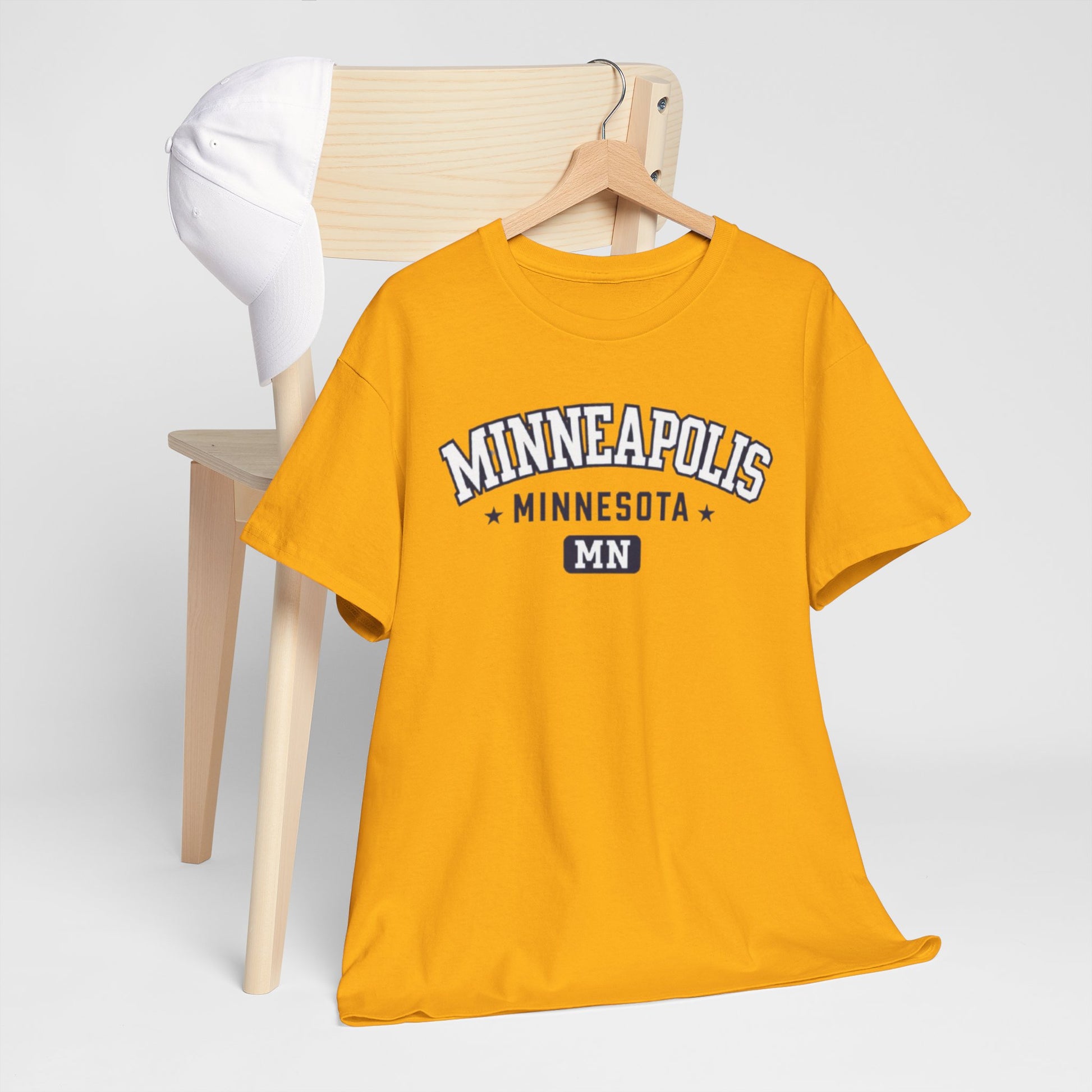 Minneapolis Minnesota MN Retro College T-Shirt — City  Tee streetwear fashion product image 7