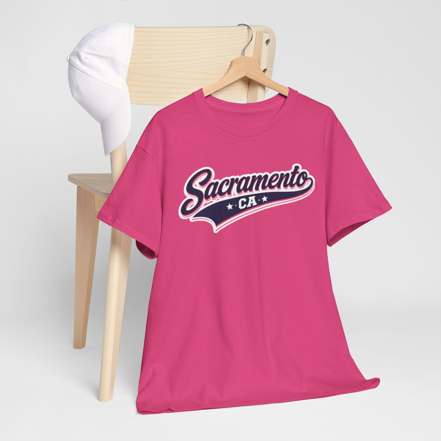Violet Red Sacramento CA Vintage Script T‑Shirt