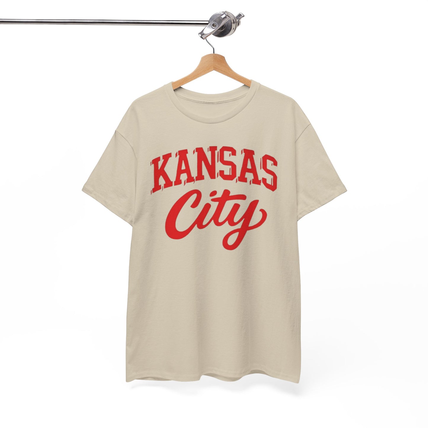 White Smoke Kansas City Varsity Vintage Script Tee