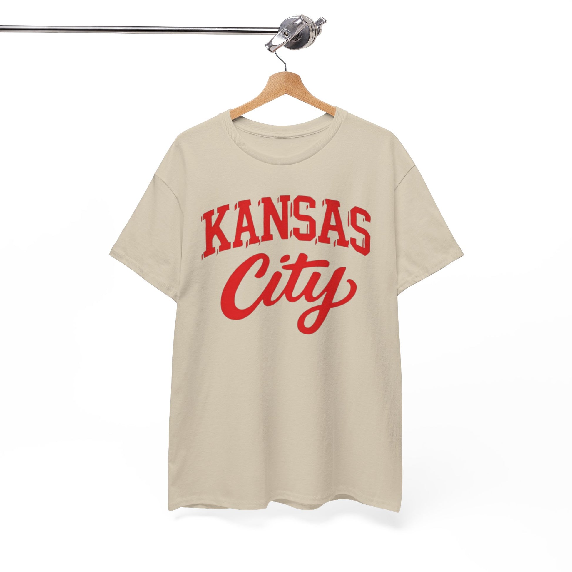 White Smoke Kansas City Varsity Vintage Script Tee