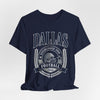 Dallas Football Vintage Helmet Tee — Established 1960 Retro Sports T-Shirt – game day outfit, breathable comfort wear, image 1.0