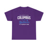 White Smoke Columbus Ohio Majestic Tee — "It's a Buckeye Thing" City  T-Shirt