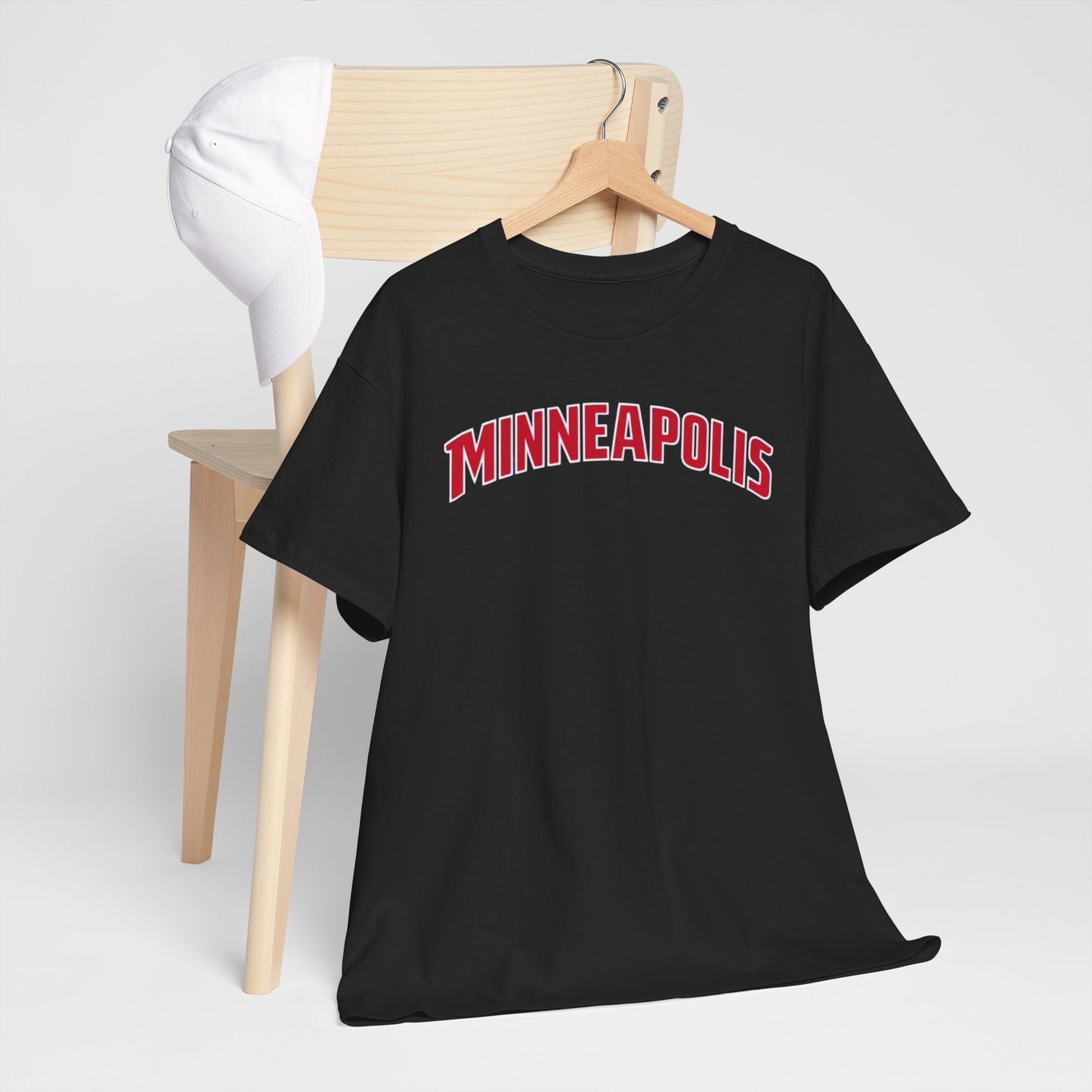Minneapolis Arch T-Shirt — Retro City  Tee streetwear t shirt