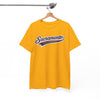 White Smoke Sacramento California Retro Script T-Shirt