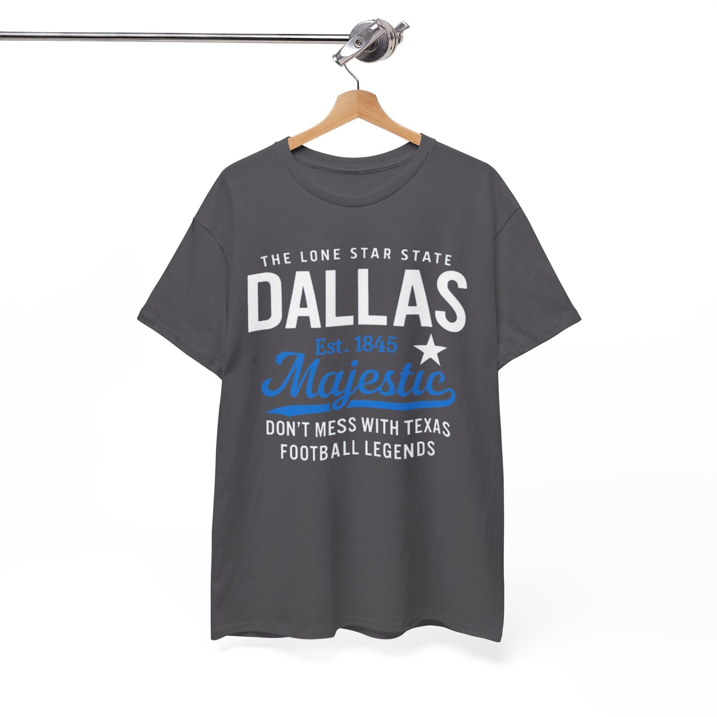 Dallas Majestic Tee — Don’t Mess With Texas Football Legends Shirt