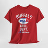 Brown Buffalo Athletic Dept. Tee — 'BILLieve' Football Fan T‑Shirt