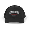 San Jose California Trucker Cap – Bay Area Snapback Hat
