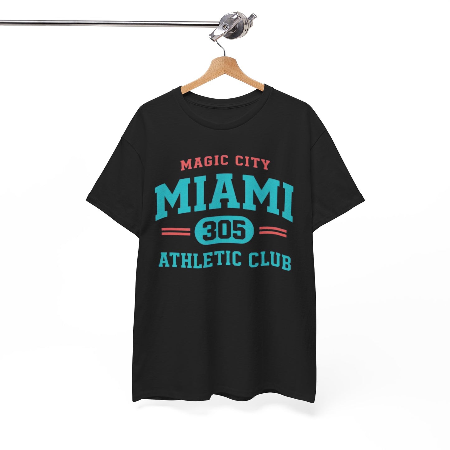 Miami 305 Athletic Club T-Shirt — Magic City Vintage Sport Tee