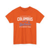 White Smoke Columbus Ohio Majestic Tee — "It's a Buckeye Thing" City  T-Shirt