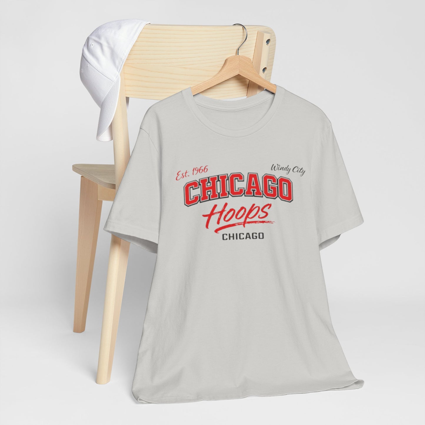 Chicago Hoops Tee – Vintage Chicago Basketball Shirt