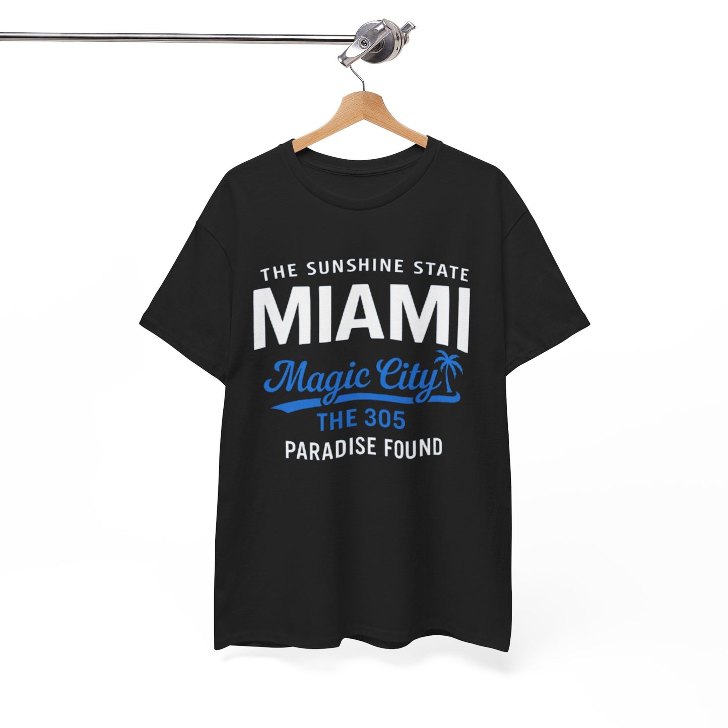 White Smoke Miami Magic City T-Shirt – Sunshine State 305 Lifestyle Streetwear