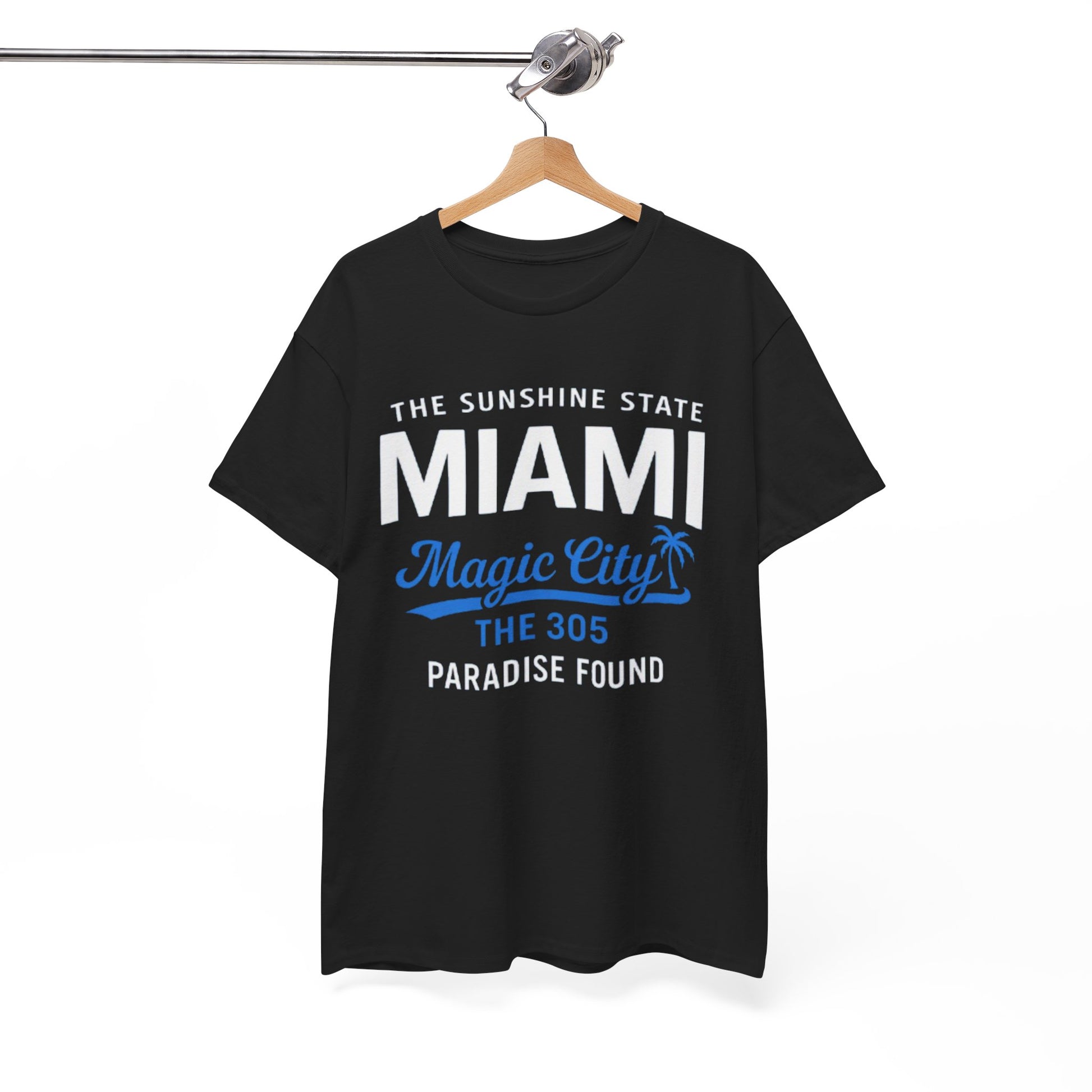 White Smoke Miami Magic City T-Shirt – Sunshine State 305 Lifestyle Streetwear