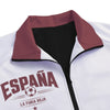 Spain Jacket White Red Gold – España Football Team Track Jacket La Furia Roja for Men and Women