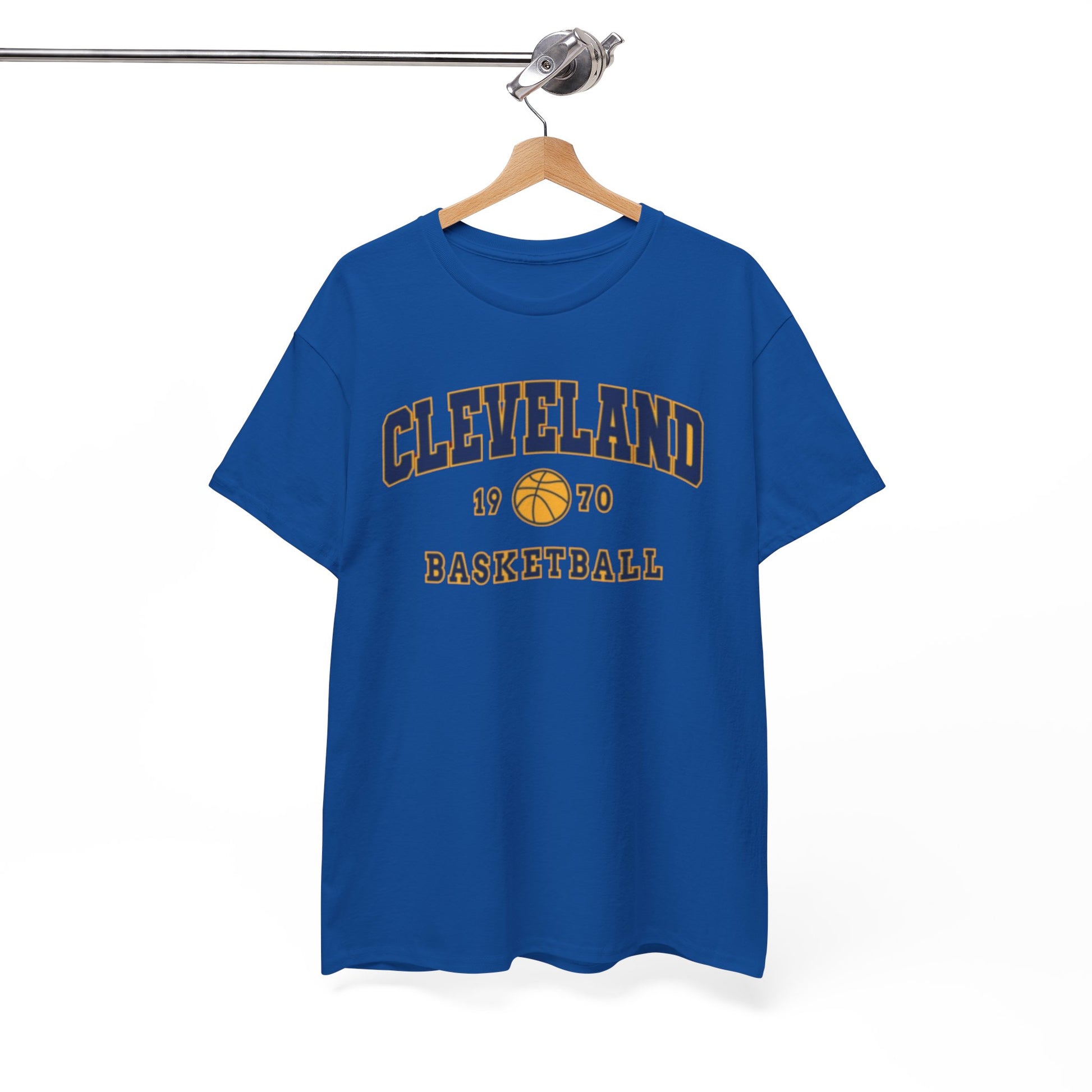 Cleveland Basketball Tee — Vintage 1970 Hoop Logo T-Shirt streetwear fashion product image 5