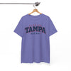 White Smoke Tampa Florida Vintage College Tee – EST. 813 City Shirt