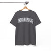 White Smoke Indianapolis Colts Vintage Graphic Tee — City Casual T‑Shirt
