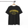 Pittsburgh Vintage Seal Tee Retro athletic and varsity layouts T-Shirt – fan gear, fan gear, image 1.0