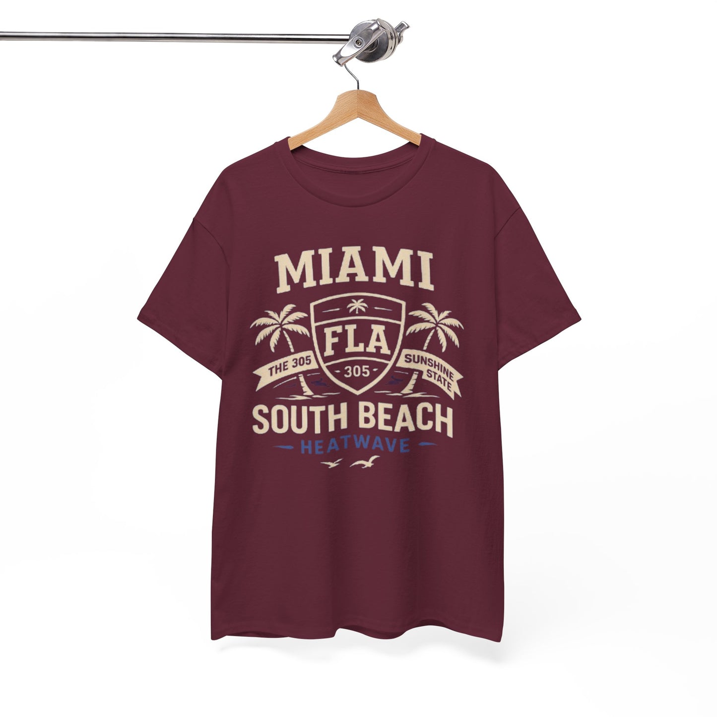 Miami South Beach T-Shirt – FLA 305 Beach Lifestyle Streetwear tee