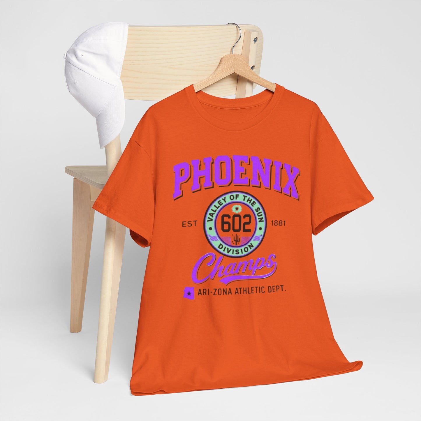 Phoenix 602 Champs T-Shirt — Arizona Athletic Dept. Vintage Sport Tee
