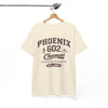 White Smoke Phoenix 602 Champs T-Shirt — Vintage Athletic Arizona Tee