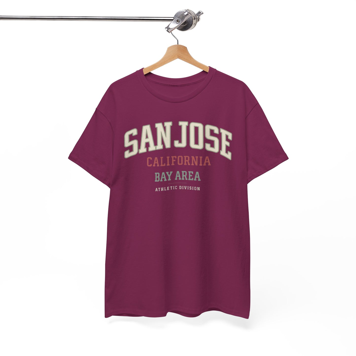 San Jose California Bay Area Tee — Vintage Collegiate Graphic T-Shirt