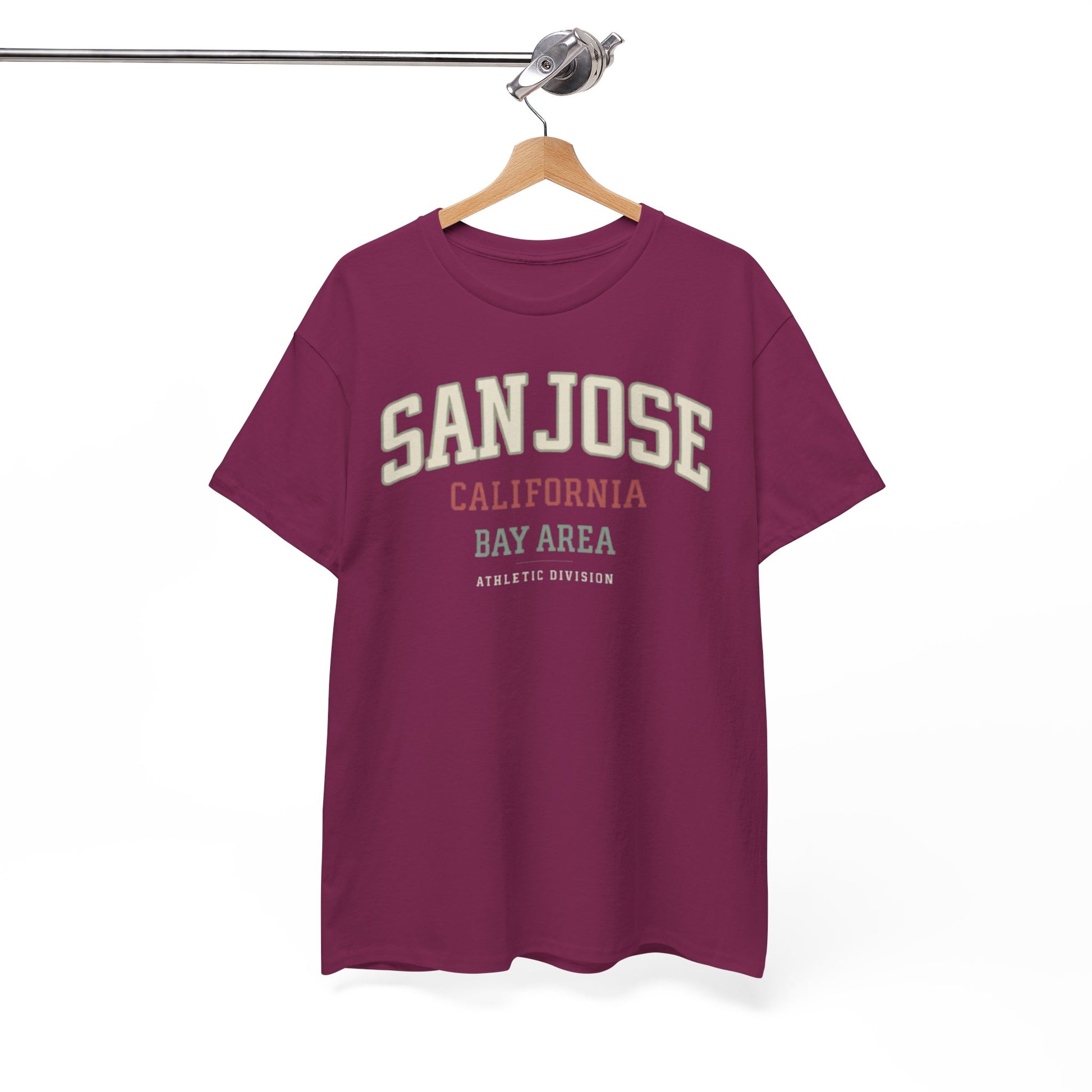 San Jose California Bay Area Tee — Vintage Collegiate Graphic T-Shirt streetwear fashion product image 1