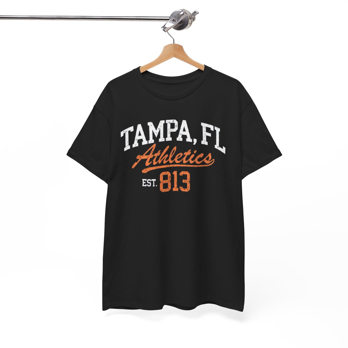 Tampa FL Athletics EST. 813 T-Shirt  area code collegiate tee, Florida athletics graphic tee