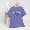 Light Slate Gray San Antonio Texas TX Graphic Tee — City  Short Sleeve T-Shirt